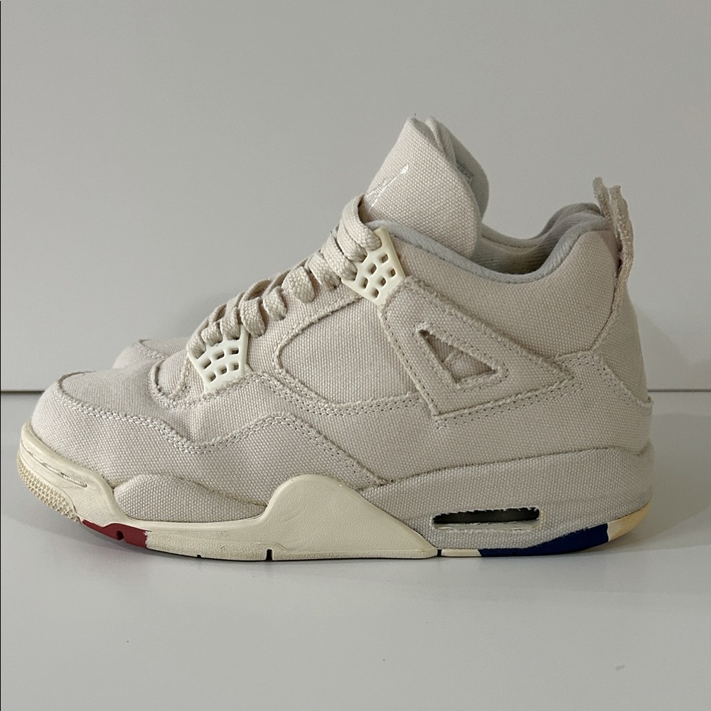 WMNS Air Jordan 4 Retro ‘Blank Canvas’ Sneakers Size 6